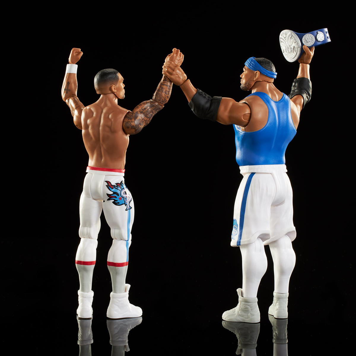 WWE Showdown Series 14 - Montez Ford & Angelo Dawkins "The Street Profits" (Con cintura tag team Smackdown)