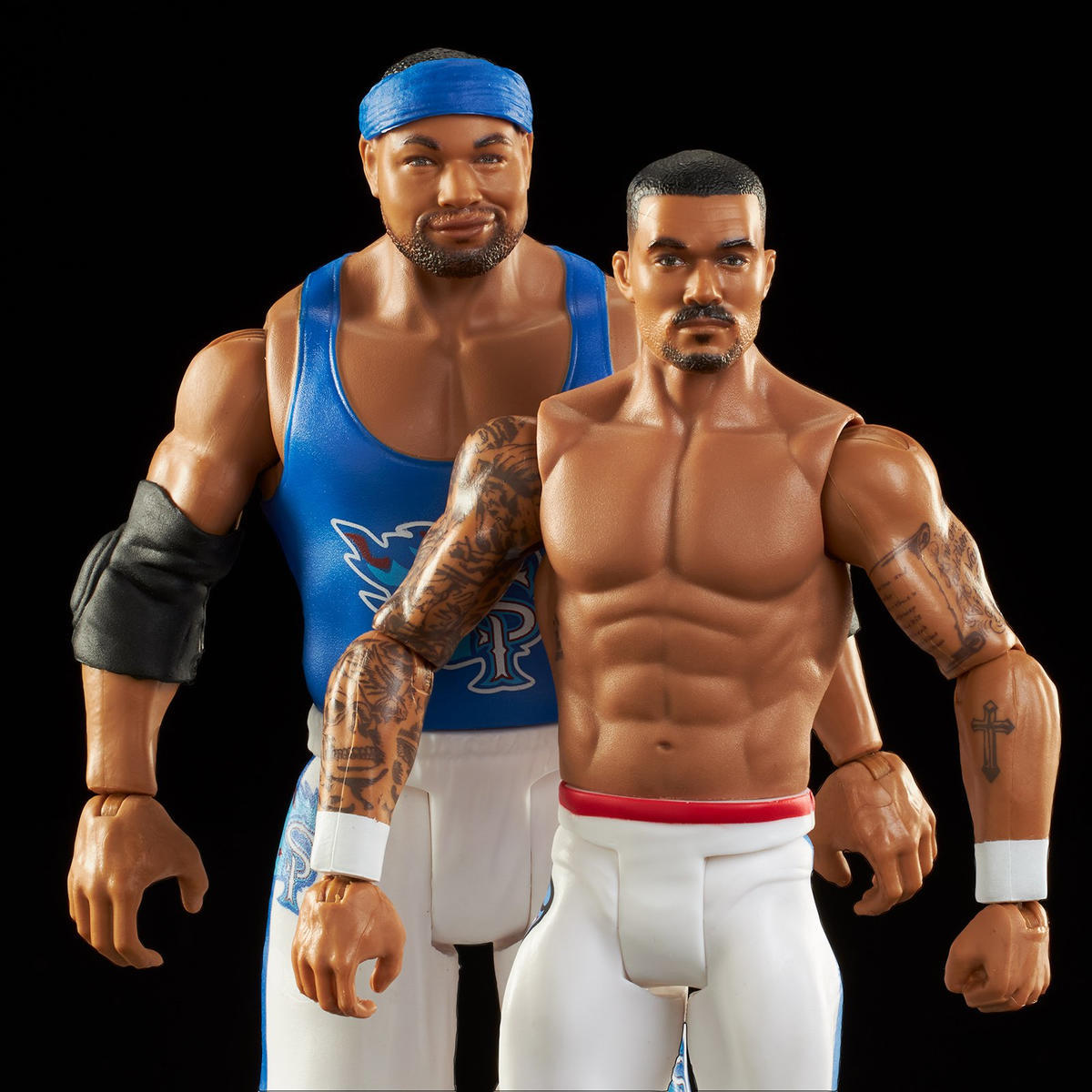 WWE Showdown Series 14 - Montez Ford & Angelo Dawkins "The Street Profits" (Con cintura tag team Smackdown)