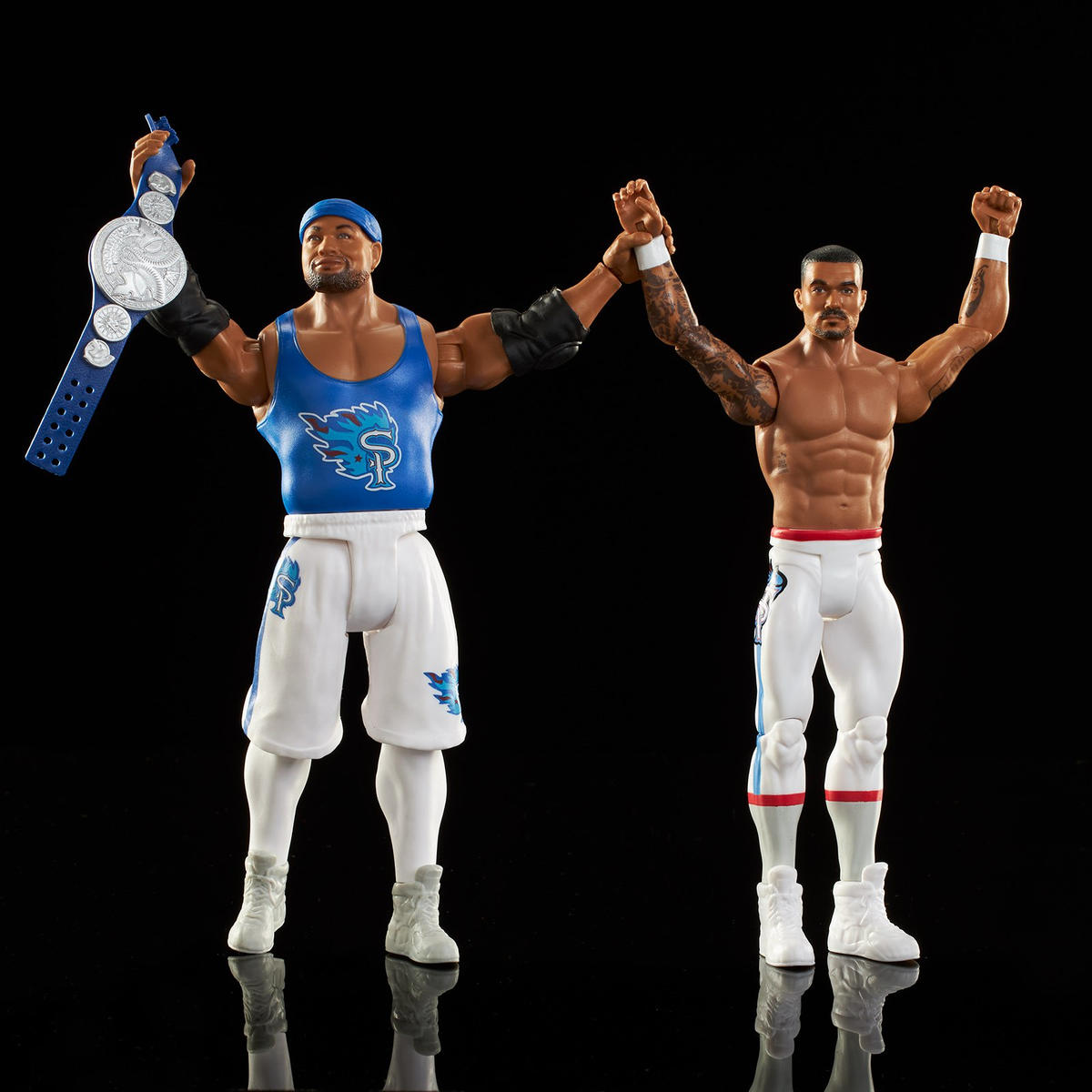 WWE Showdown Series 14 - Montez Ford & Angelo Dawkins "The Street Profits" (Con cintura tag team Smackdown)