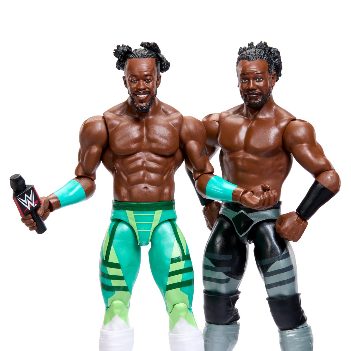 WWE Showdown Series 25 – Kofi Kingston & Xavier Woods (mit Mikrofon)