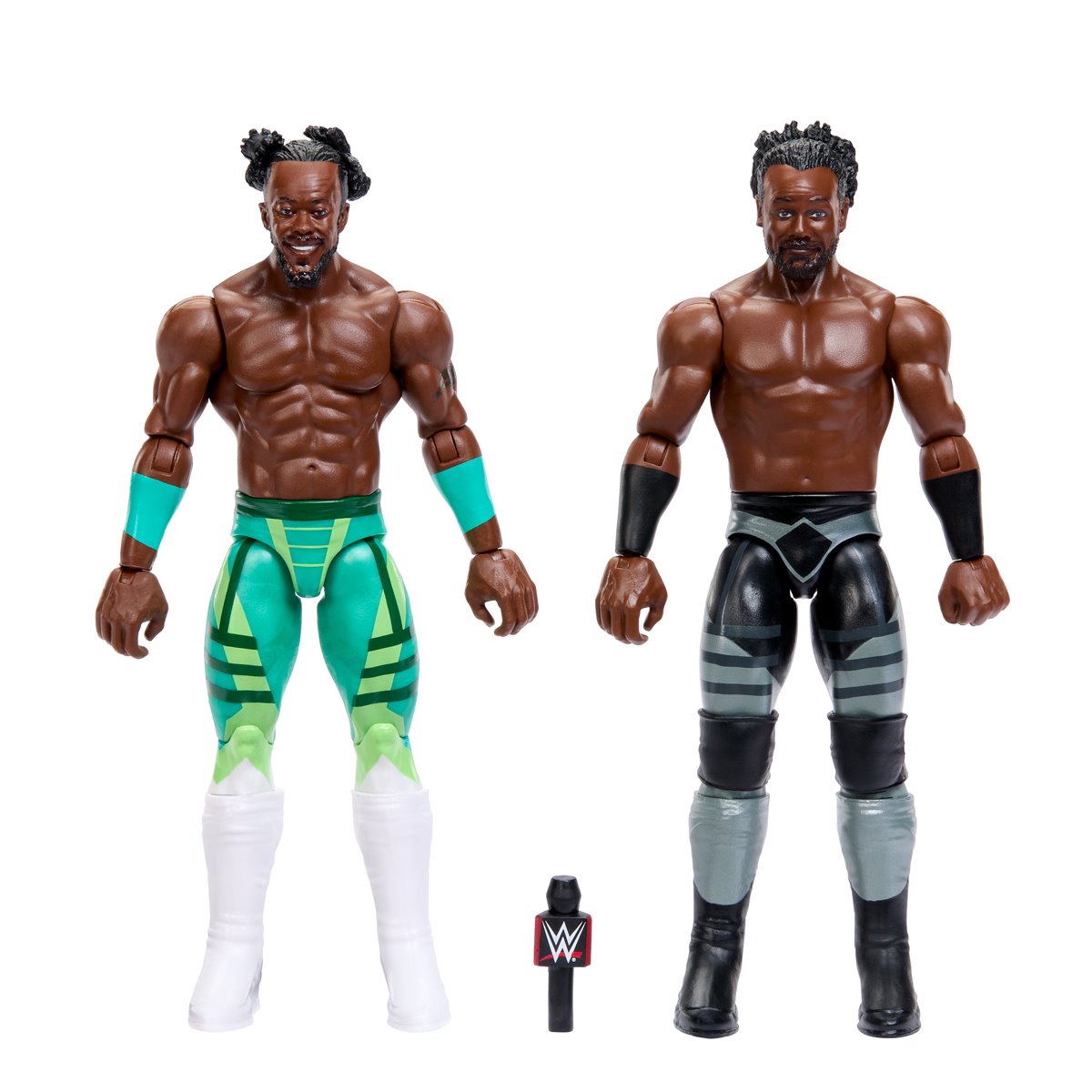 WWE Showdown Series 25 – Kofi Kingston & Xavier Woods (mit Mikrofon)