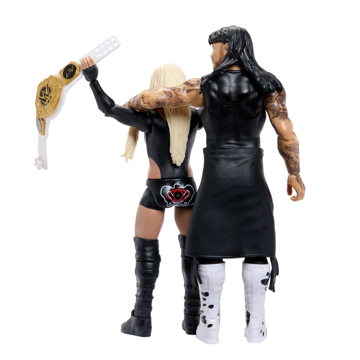 WWE Showdown Series 25 - Liv Morgan & Dominik Mysterio (con cintura di campionessa femminile)