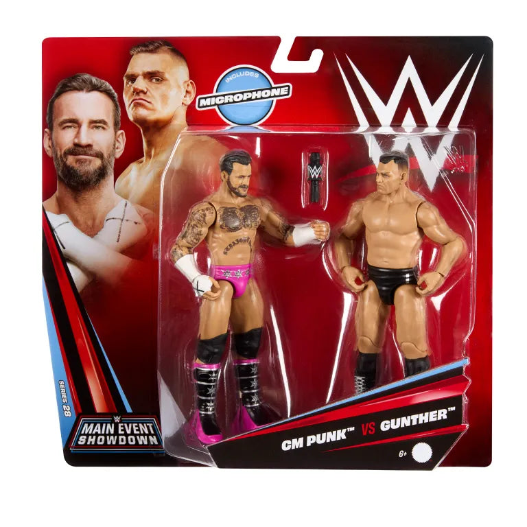 WWE Showdown Series 28 - CM Punk vs. Gunther (con microfono)