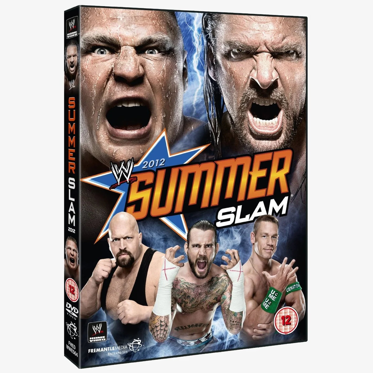 DVD WWE SummerSlam 2012