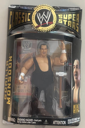 WWE Classic Superstars Serie 10 - Gorilla Monsoon *Vedi le foto*