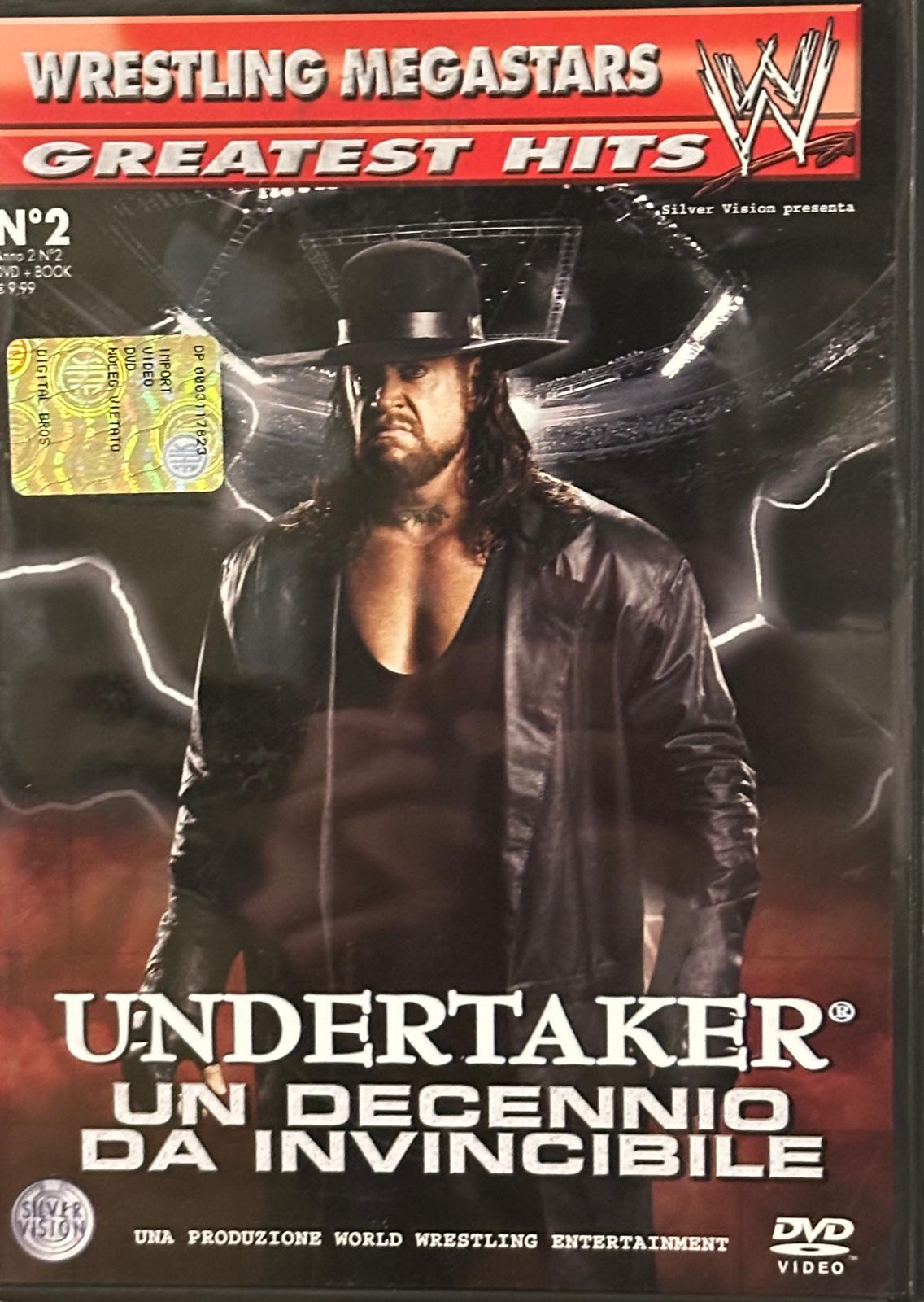 DVD Wrestling Megastars Greatest Hits - Undertaker: un decennio da invincibile (Usato in ottime condizioni)