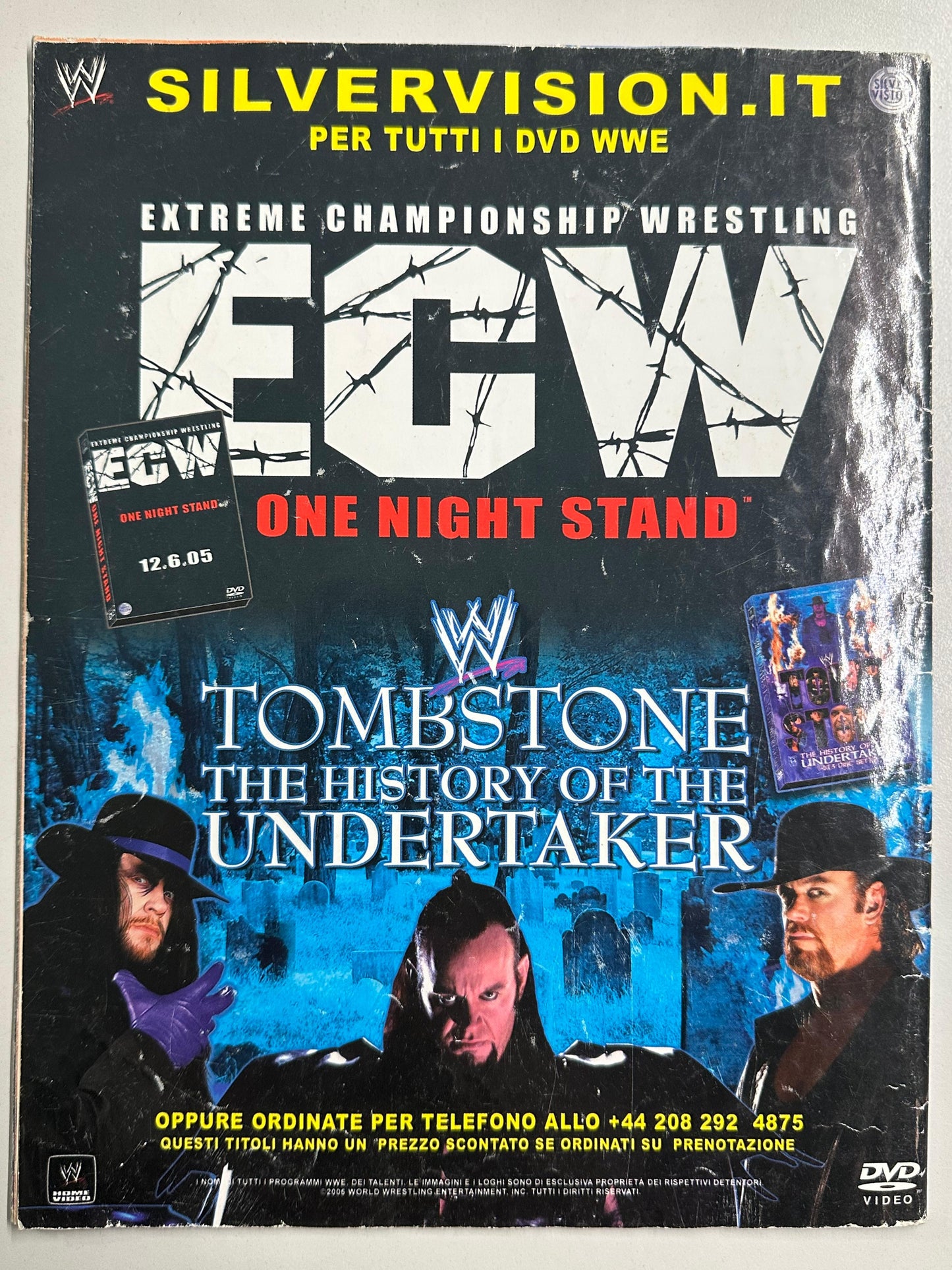 Tutto Wrestling Magazine - Luglio 2005 (Condizioni non perfette, vedi le foto)