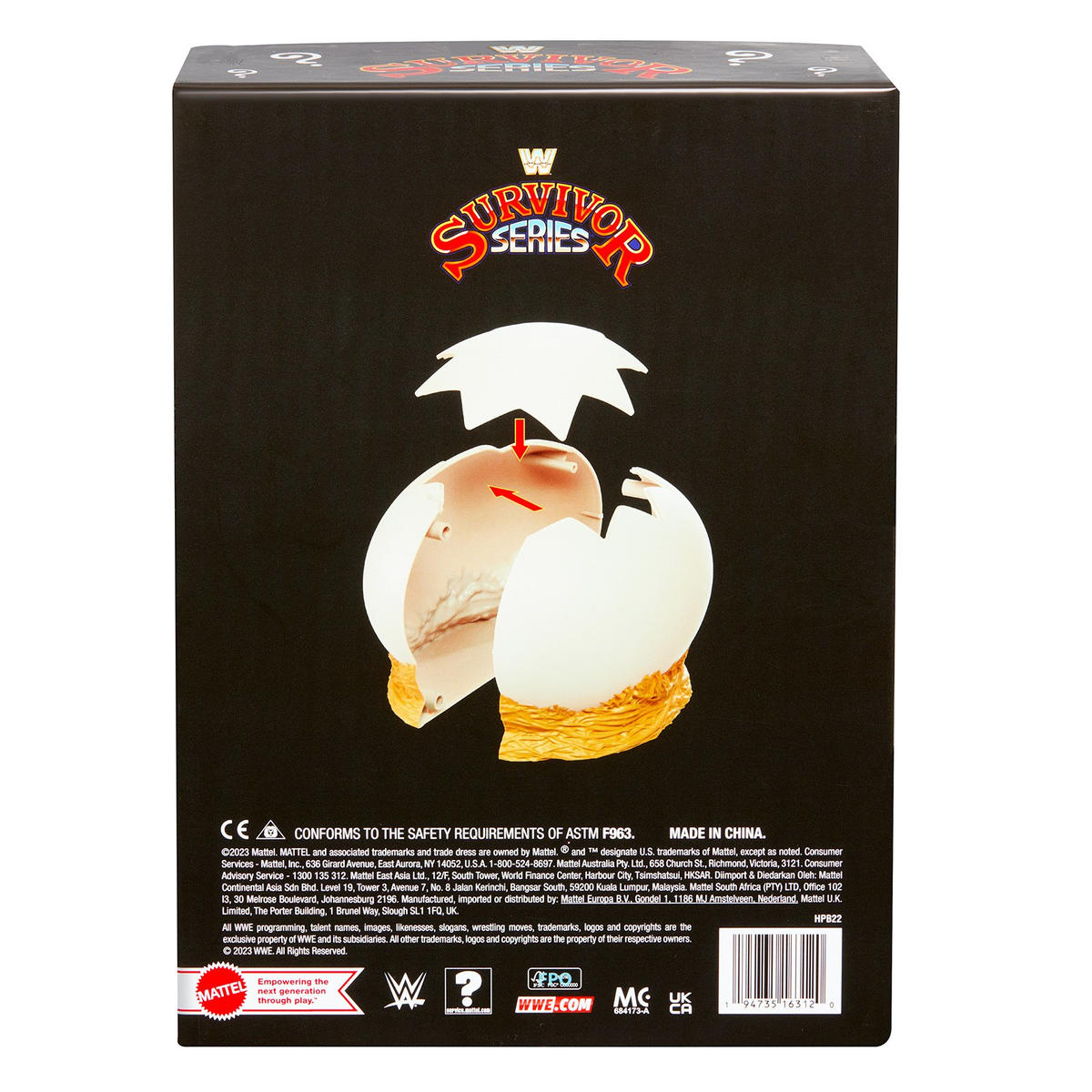 WWE Ultimate Edition Limited Edition - Gobbledy Gooker (+ Uovo gigante) Bundle