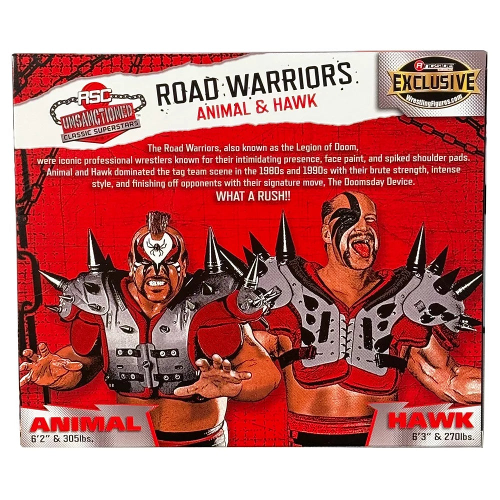 RSC Unsanctioned 2-Pack (Elite Style) - The Road Warriors (Grey Variant Limited Edition)