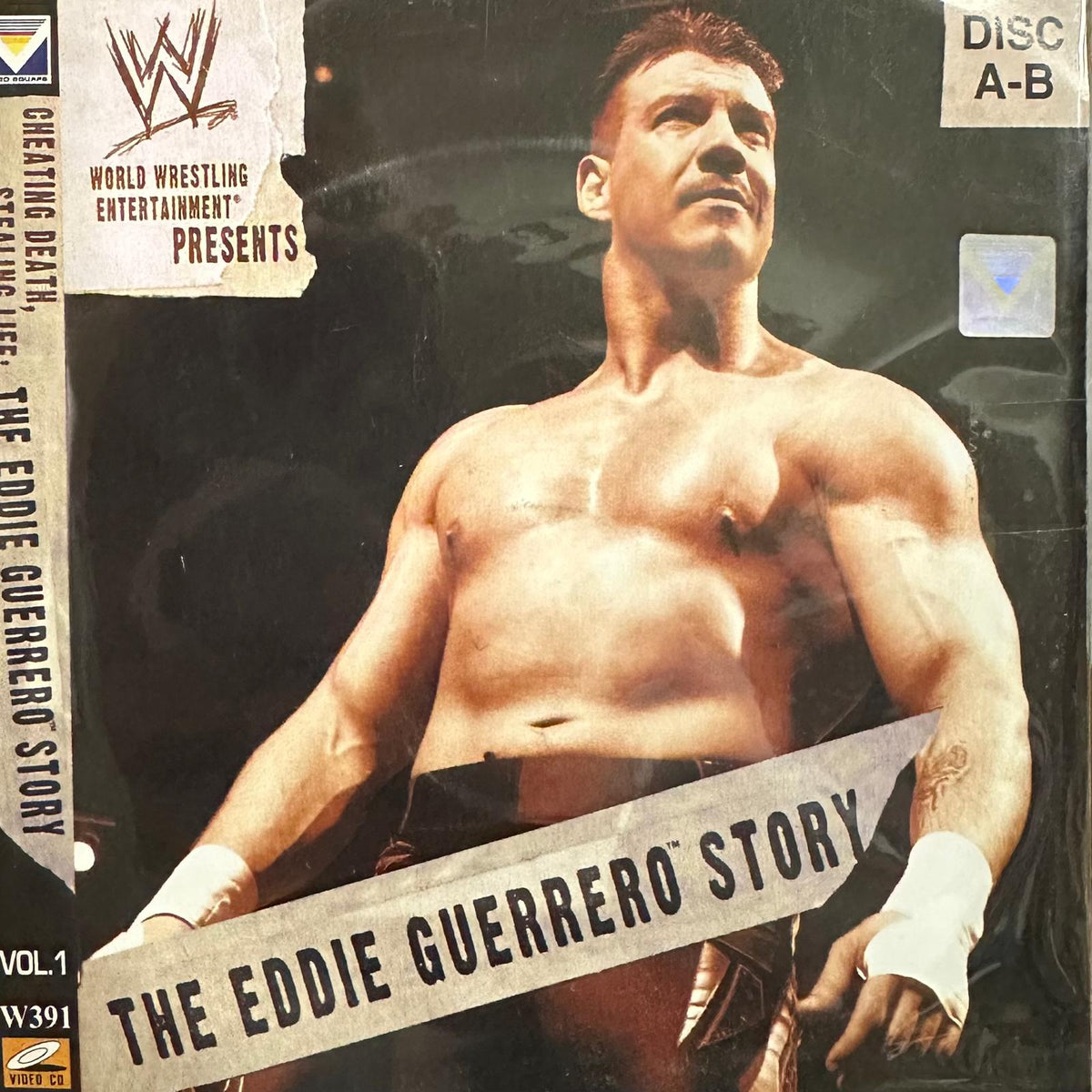 VCD - WWE Eddie Guerrero Story - Cheating Death Stealing Life (4 Dischi)