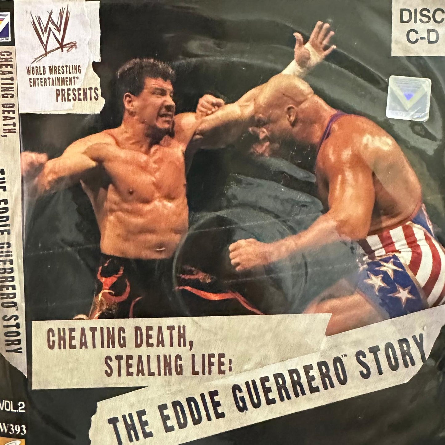 VCD - WWE Eddie Guerrero Story - Cheating Death Stealing Life (4 Dischi)