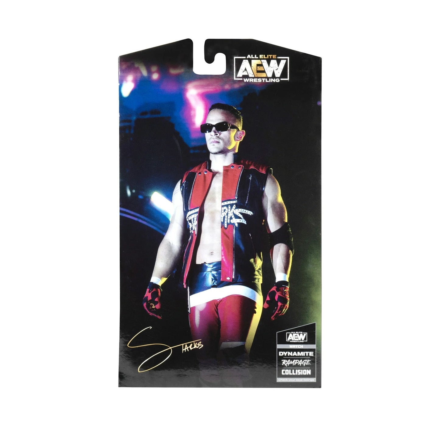 AEW Walmart Limited Edition - Ricky Starks (Ricky Saints) *DMG*