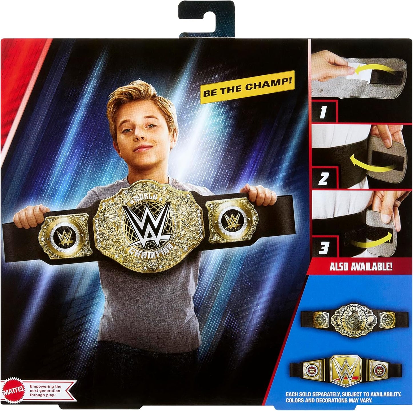 WWE World Geavyweight Championship Toy Belt - Cintura giocattolo Mattel (2024) (Copia)