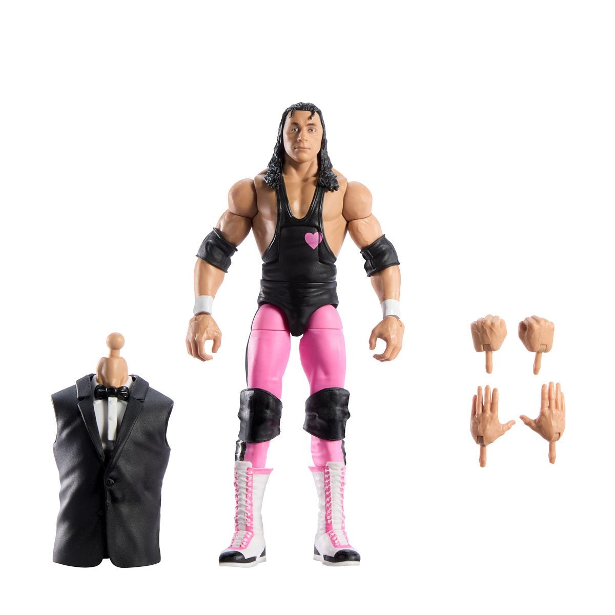 WWE Elite WrestleMania 2025 - Bret Hart (Build Howard Finkel) *DMG*