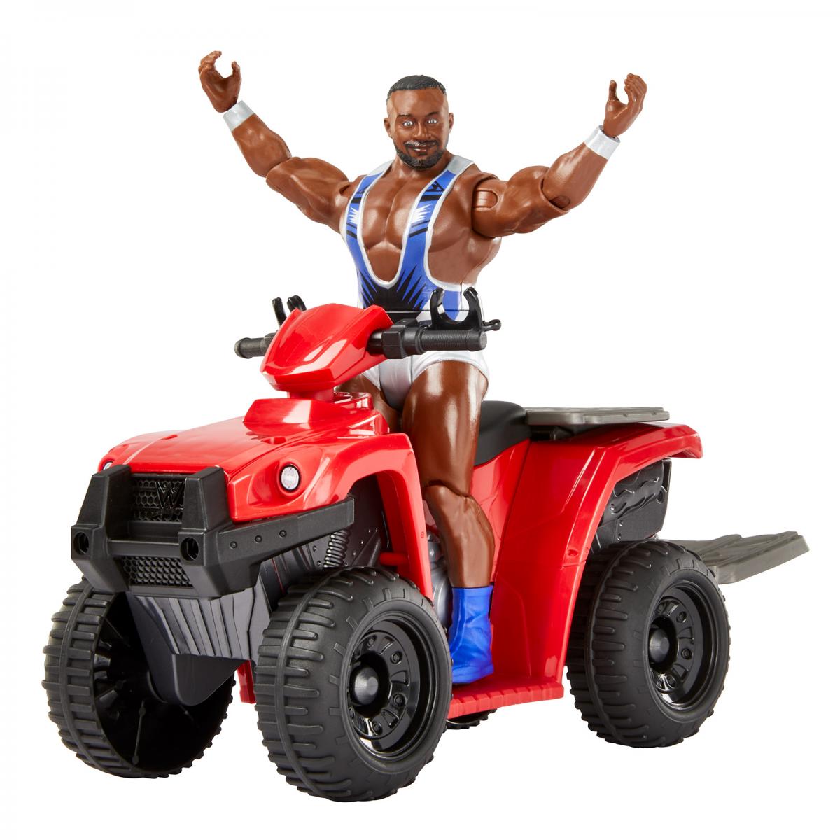 WWE Wrekkin' Slam'n'spin Big E with Quad