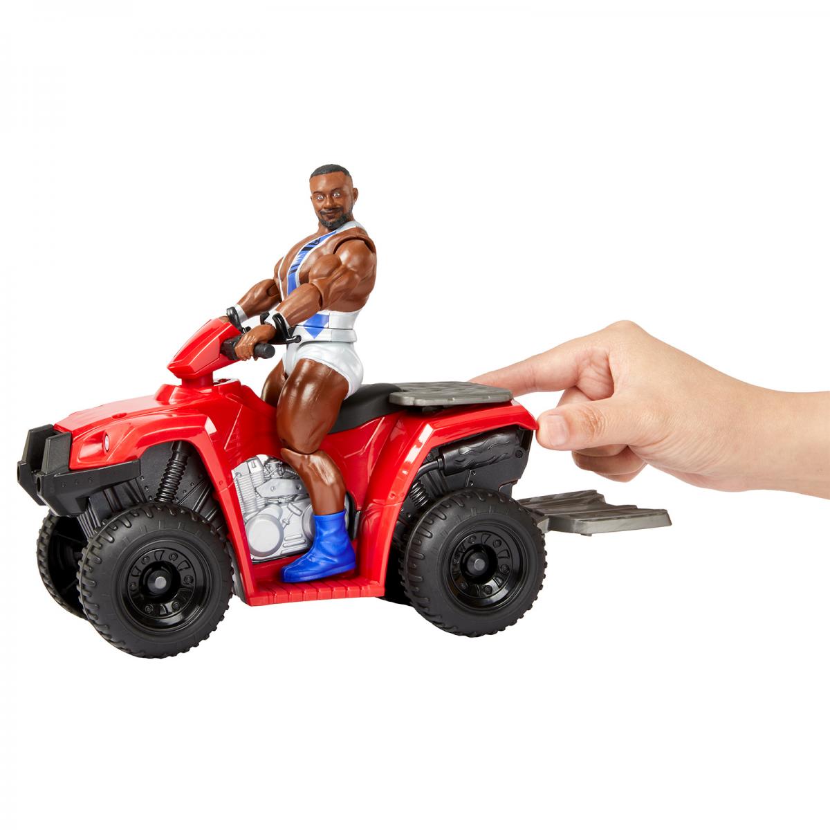WWE Wrekkin' Slam'n'spin Big E with Quad