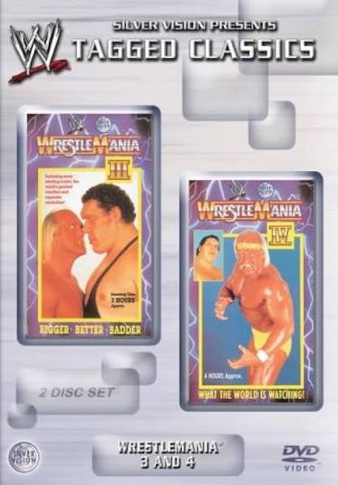WrestleMania 3 & 4 (Doppel-DVD) (Gebraucht in gutem Zustand)