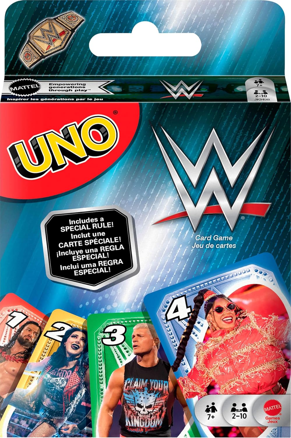 WWE Mattel Games UNO - WWE Card Game 2026