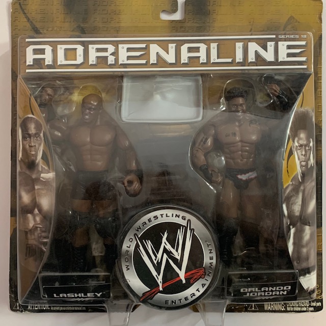 WWE adrenaline Wrestling action figure Orlando Jordan