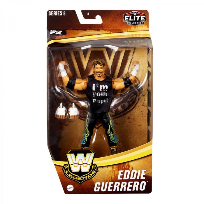Mattel WWE Legends Elite Collection Eddie Guererro Action Figure for sale online 
